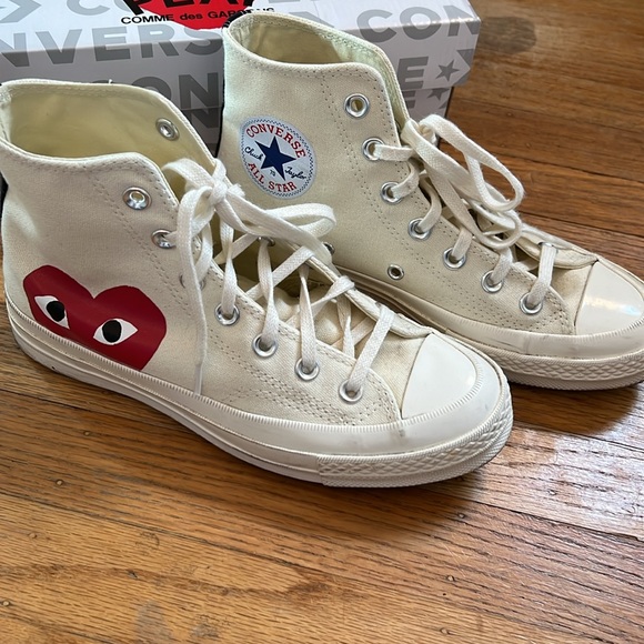 Converse Comme des Garcons women’s size 7 - Picture 2 of 6